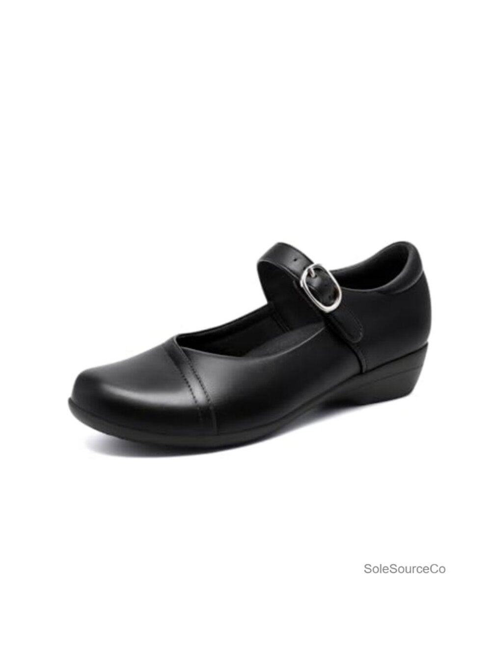 Mary Jane Flats Round Toe PU Leather Comfortable Women's Shoes
